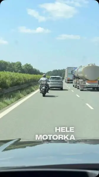 jízda za autem
